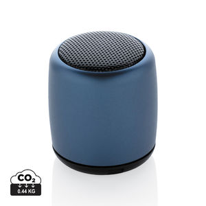 Mini enceinte sans fil en aluminium | Enceinte publicitaire Bleu