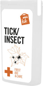 MiniKit Tiques insectes | Kit publicitaire | KelCom Blanc