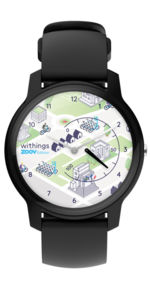 Montre connectée publicitaire | Withings Noir