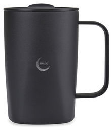 Mug 450 ml acier recyclé RCS Aviana™ Rowan entreprise Noir