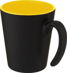 Mug en céramique avec anse personnalisé|Oli Jaune