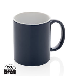 Mug céramique 350 ml publicitaire Bleu marine