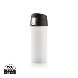 Mug fermeture facile 300 ml publicitaire Blanc