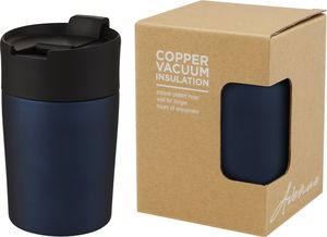 Mug publicitaire avec isolation 180ml|Jetta Bleu