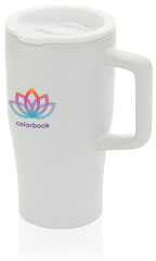 Mug quencher 490 ml céramique personnalisable Blanc