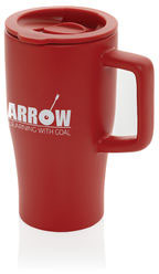 Mug quencher 490 ml céramique personnalisable Rouge