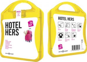 MyKit Hôtel Femme | Kit publicitaire | KelCom Jaune