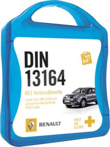 MyKit Premiers Secours Voiture | Kit publicitaire | KelCom Bleu