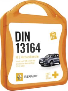 MyKit Premiers Secours Voiture | Kit publicitaire | KelCom Orange