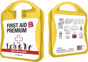 MyKit Premiers Secours | Kit publicitaire | KelCom Jaune