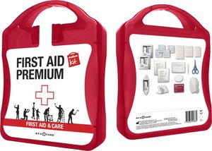 MyKit Premiers Secours | Kit publicitaire | KelCom Rouge