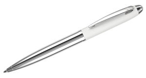 nouveaux stylos bille publicitaires haut gamme Blanc