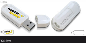 objet publicitaire usb Blanc