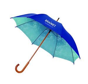 Parapluie Tempete Ecologique Personnalise, Parapluie publicitaire manche  droit, Parapluie personnalisé, KelCom