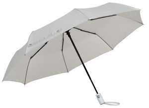 Parapluie de poche publicitaire | Florence Gris perle