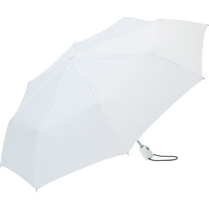 Parapluie de poche personnalisé | MiniAOC Blanc