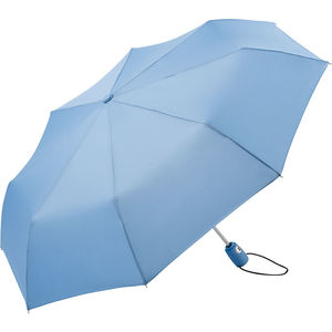 Parapluie de poche personnalisé | MiniAOC Bleu clair
