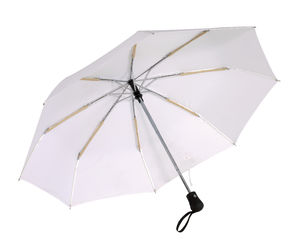 Parapluie de poche personnalisable | Polynésie Blanc