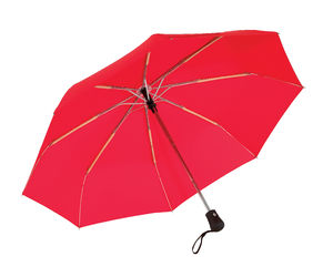 Parapluie de poche personnalisable | Polynésie Rouge