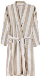 Peignoir S/M hammam GRS Ornos personnalisable Beige