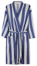 Peignoir S/M hammam GRS Ornos personnalisable Bleu