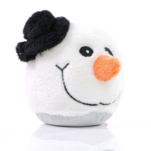 Peluche Bonhomme de Neige publicitaire 1