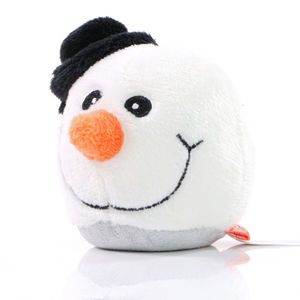 Peluche Bonhomme de Neige publicitaire 3