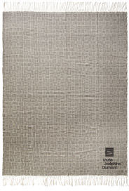 Plaid Lenox personnalisable Noir