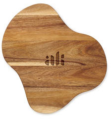 Planche de service L Veia personnalisable Marron