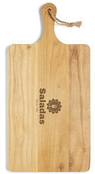 Planche de service rectangulaire Buscot publicitaire Marron