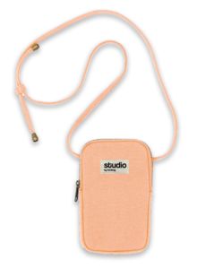 Pochette publicitaire telephone Studio by Hindbag Saumon