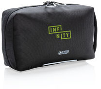 Pochette technique Swiss Peak AWARE™ sans PVC publicitaire Noir