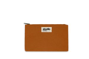 Pochette zippee publicitaire Studio by Hindbag Cuivre