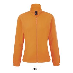 Polaire publicitaire | North F Orange fluo