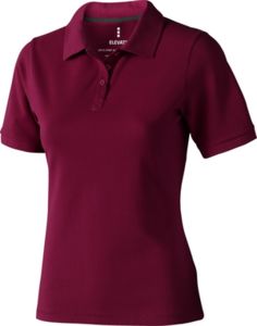 Polo personnalisable | Calgary F Bordeaux