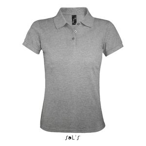 Polo personnalisable | Prime F Gris chiné