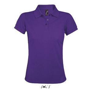 Polo personnalisable | Prime F Violet foncé