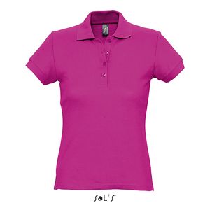 Polo personnalisable | Passion Fuchsia