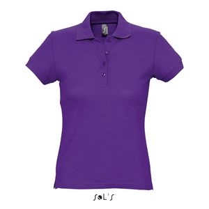 Polo personnalisable | Passion Violet foncé