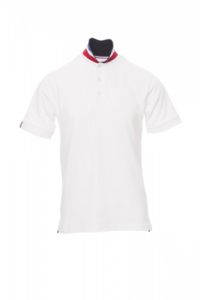 Polo homme personnalisable coton | France supporter | KelCom Blanc