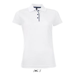 Polo personnalisé | Performer F Blanc