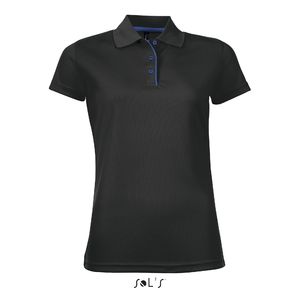 Polo personnalisé | Performer F Noir