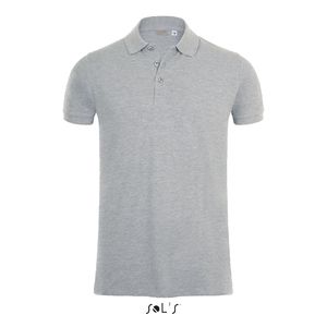 Polo personnalisé | Phoenix H Gris chiné