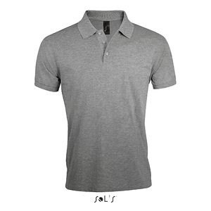 Polo personnalisé | Prime H Gris chiné