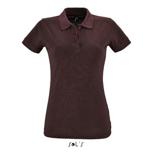 Polo publicitaire | Perfect W Oxblood chiné