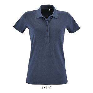 Polo publicitaire | Phoenix F Denim chiné