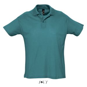 Polo publicitaire | Summer II Bleu canard