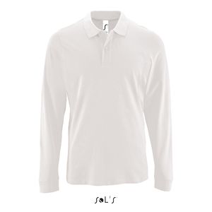 Polo publicitaire | Perfect LSL H Blanc