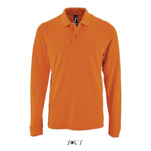 Polo publicitaire | Perfect LSL H Orange