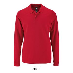 Polo publicitaire | Perfect LSL H Rouge